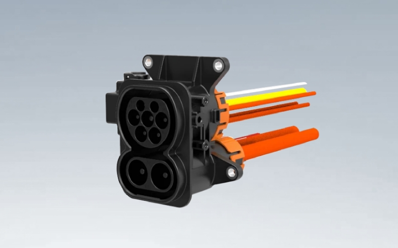 500A 欧标直流充电插座，SCZ-500A-1500V-EU G001-L