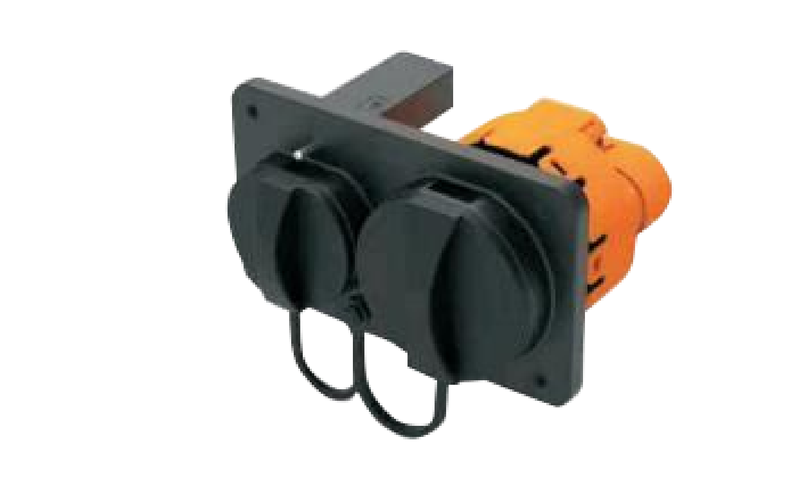 国标交直流⼀体化充电插座