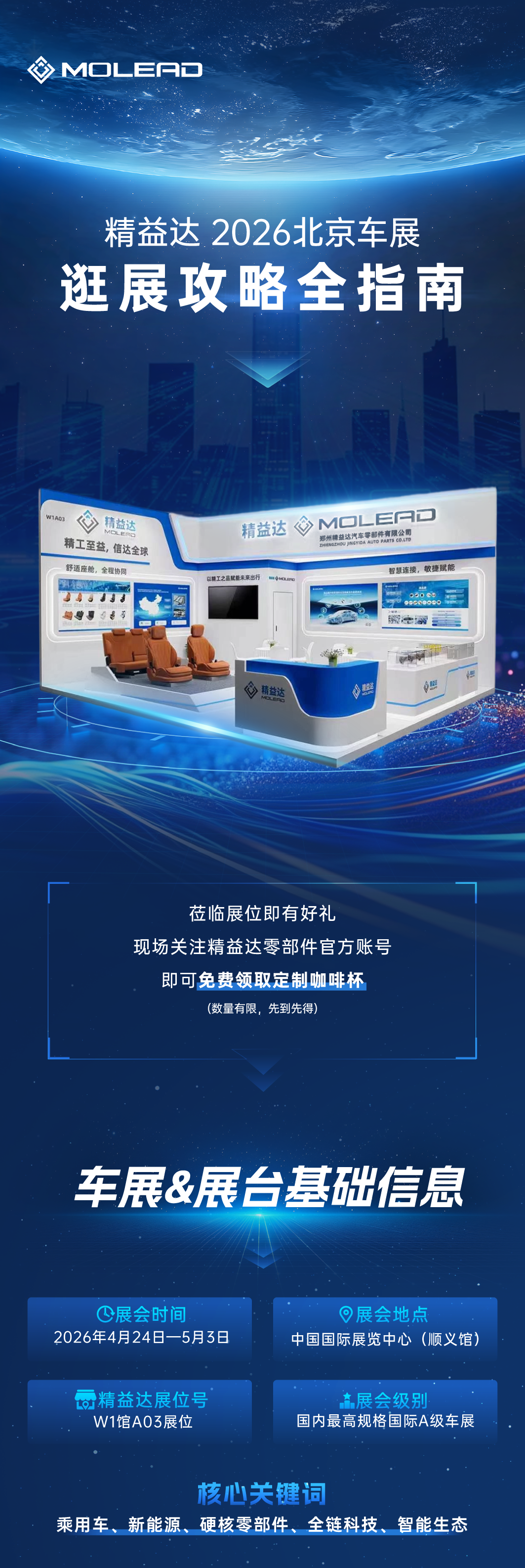 精益达2026北京车展丨逛展攻略全指南 精益达2026北京车展丨逛展攻略全指南
