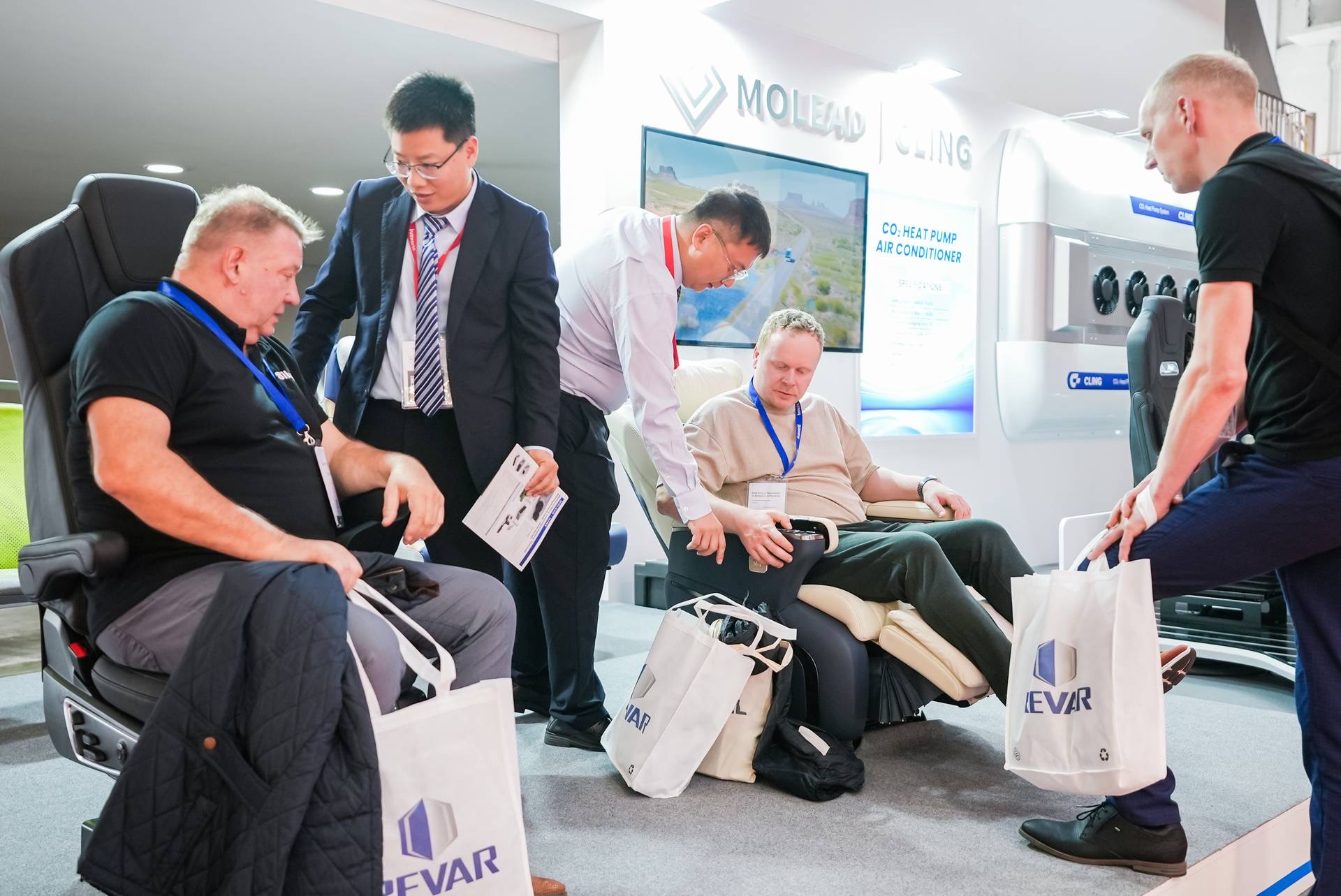 Highlights from Molead’s exhibition in Busworld Europe Brussels 2023