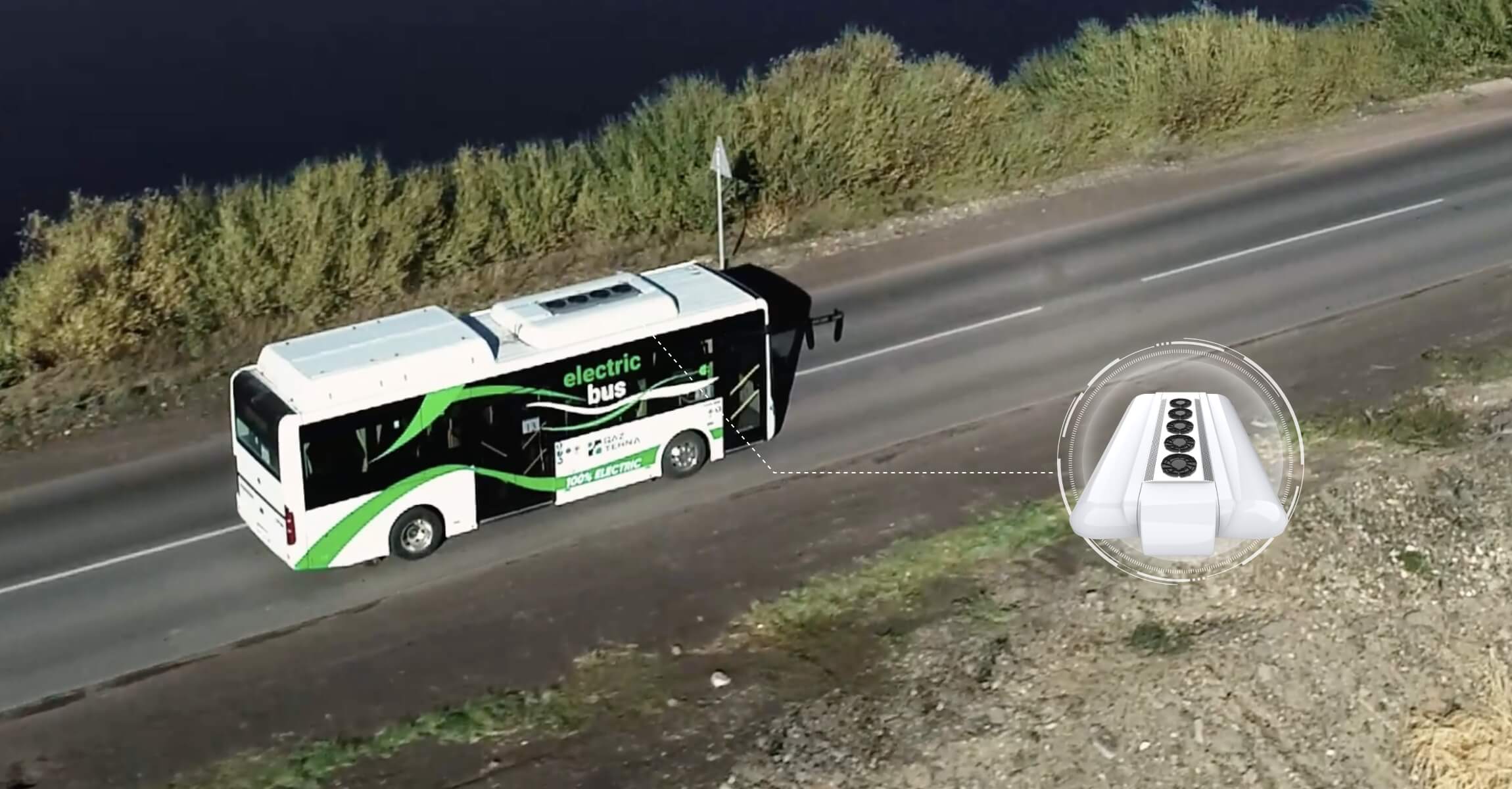 Molead Cling Electric Bus Air Conditioners