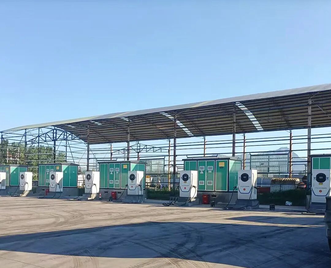 Molead Shanxiang 400kW DC Charging Piles Deployed at Large Charging Station