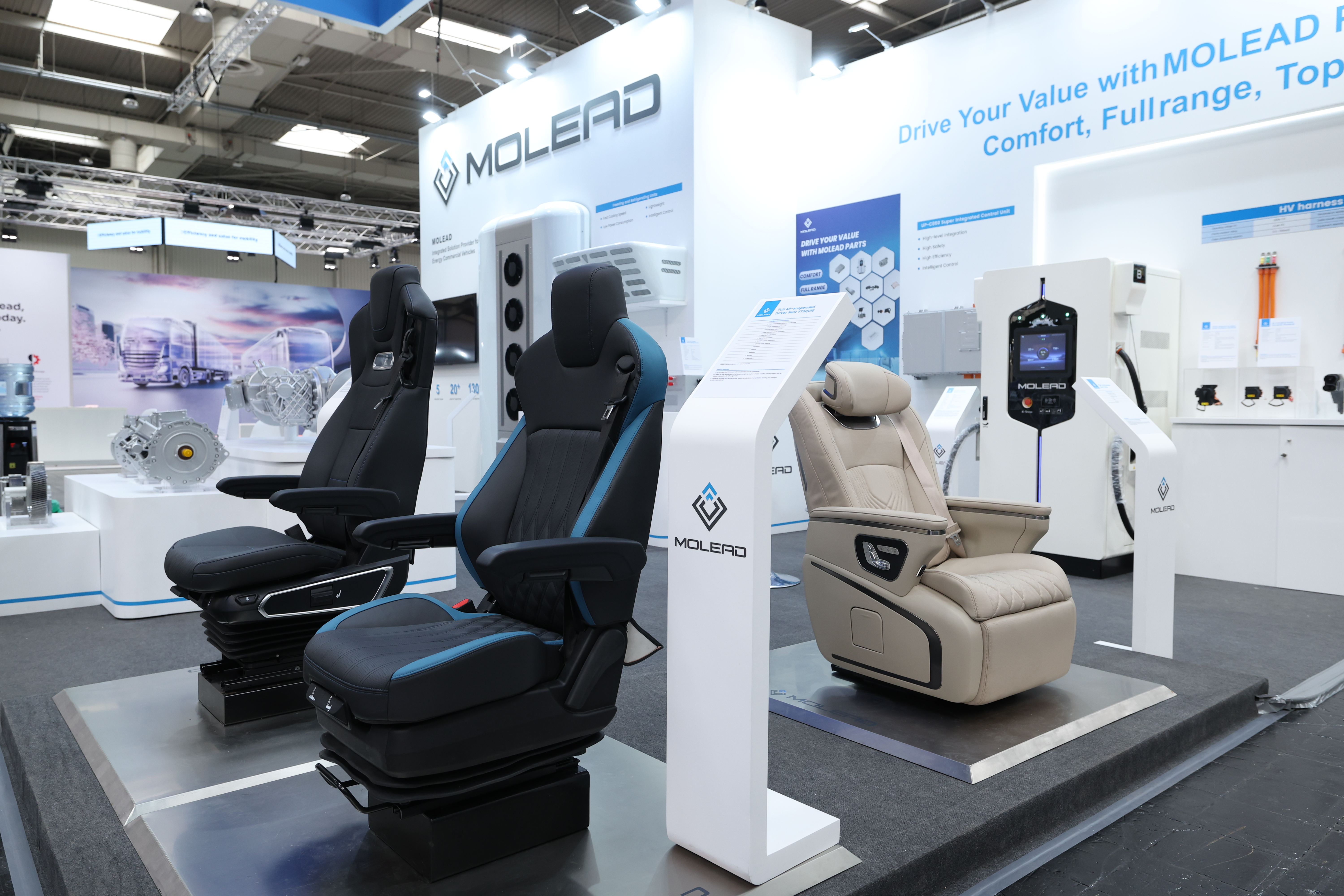 Introduction to Molead Electric Airbag Driver Seats