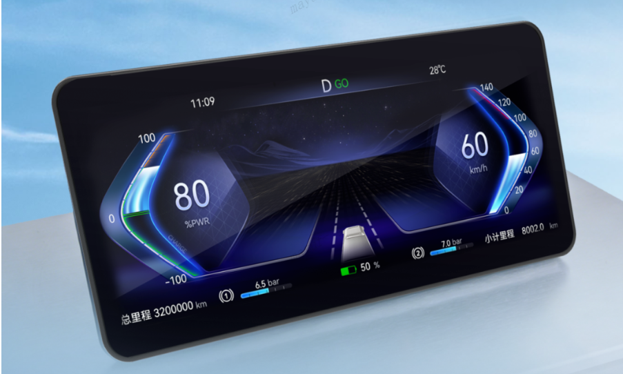 Molead 10.25 inch Floating Full LCD Instrument Cluster