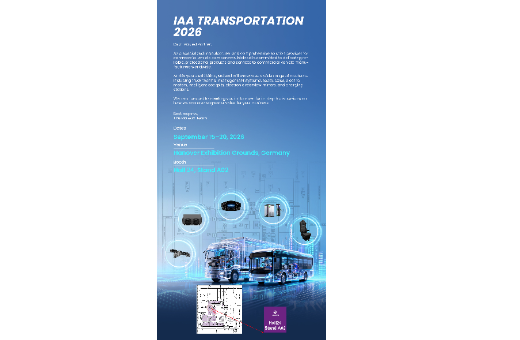 Cordially invite you to visit Molead at IAA Transportation 2026